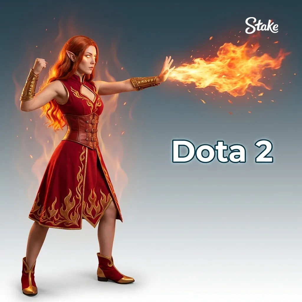 Bet on Dota 2 matches on Stake and choose your winner.