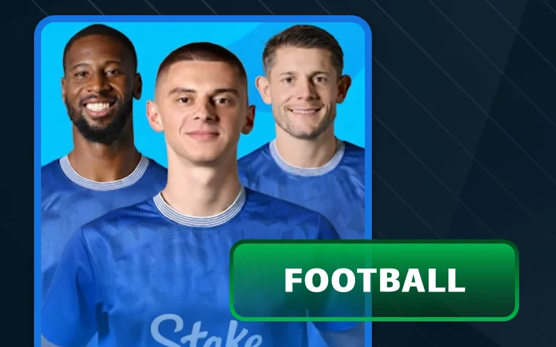 Explore football betting markets at Stake.