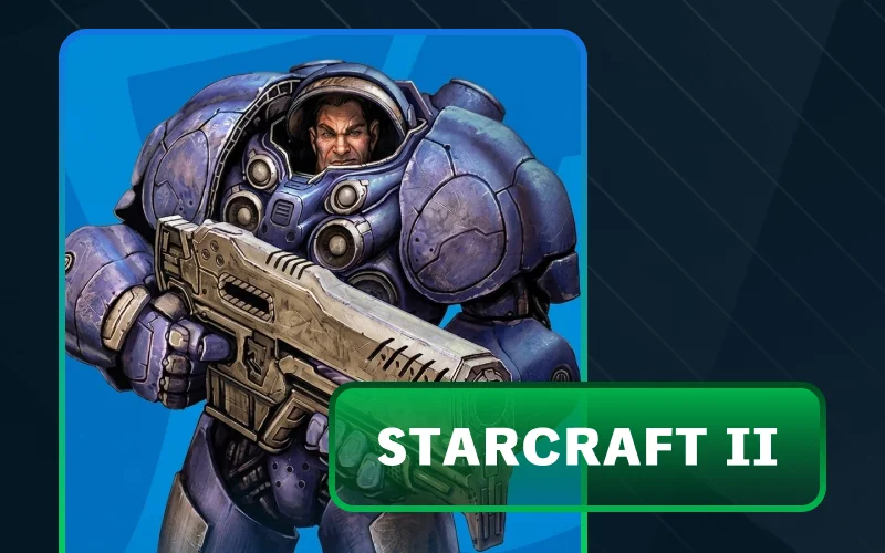 Place bets on StarCraft II map winners at Stake.