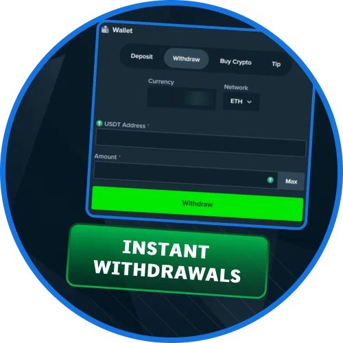 Get fast Stake crypto payouts in minutes.