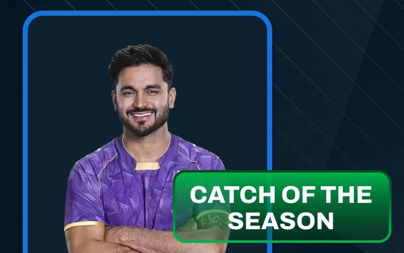 Predict the winner of the spectacular IPL catch of the season award at Stake.
