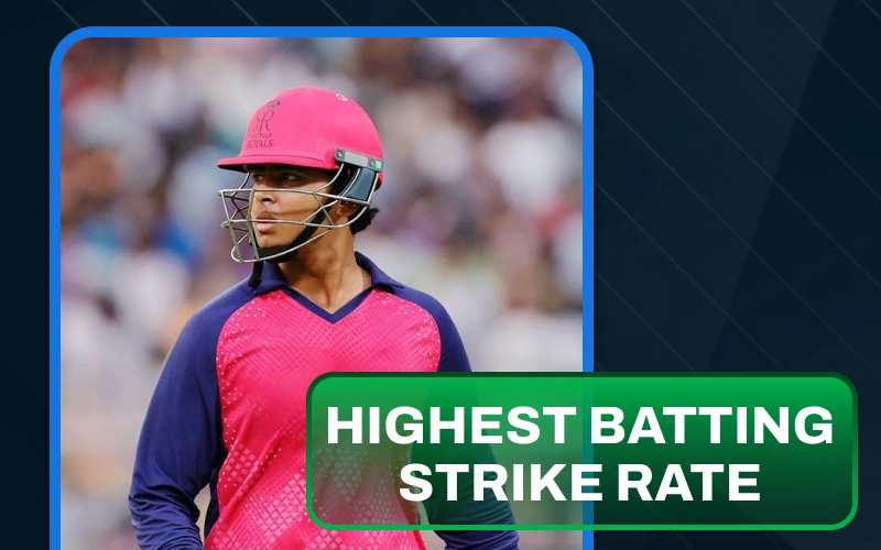 Bet on the player who will finish with the highest batting strike rate in the IPL at Stake.